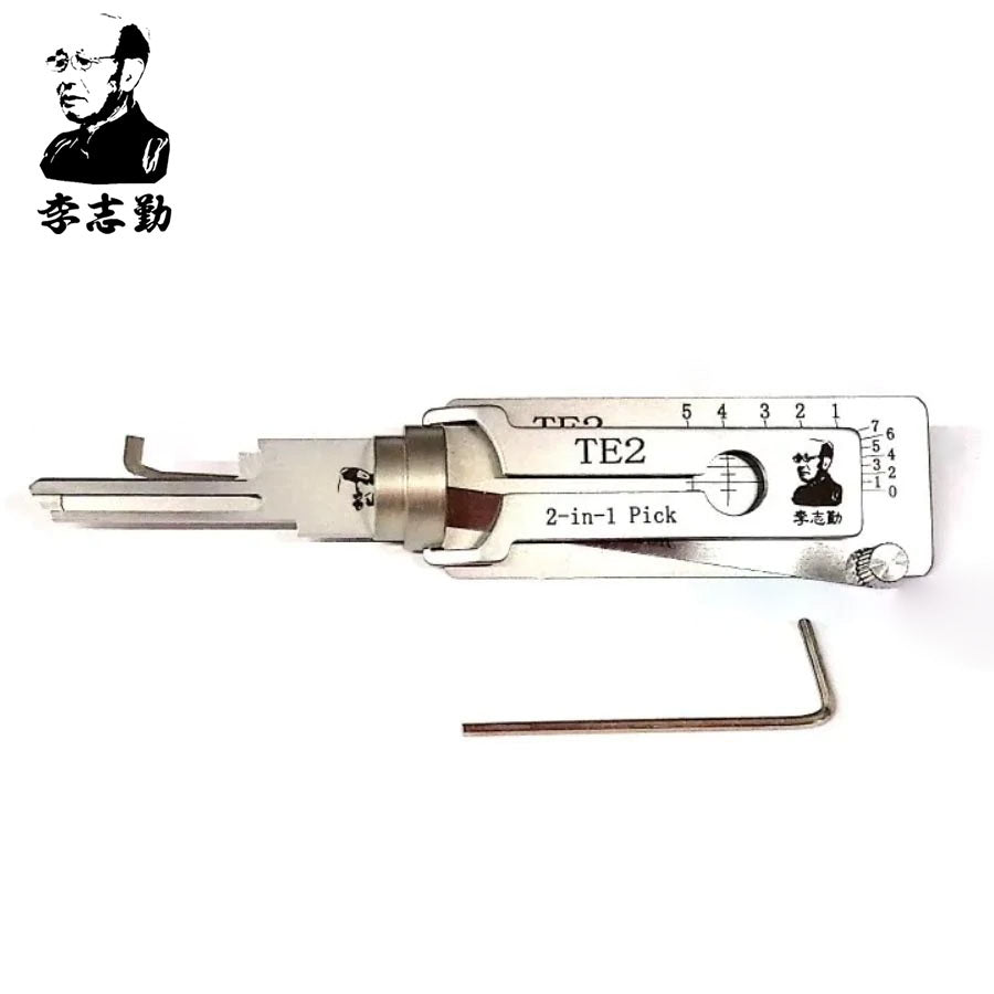 Lishi TE2 2-in-1 Pick & Decoder for Gainsborough TESA Locks