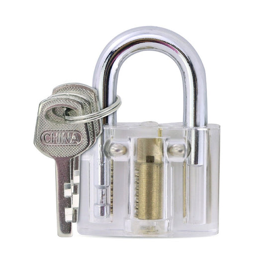 Transparent Disc Detainer Practice Lock