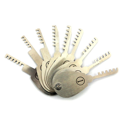 HUK Nine Piece Comb Lock Pick Set