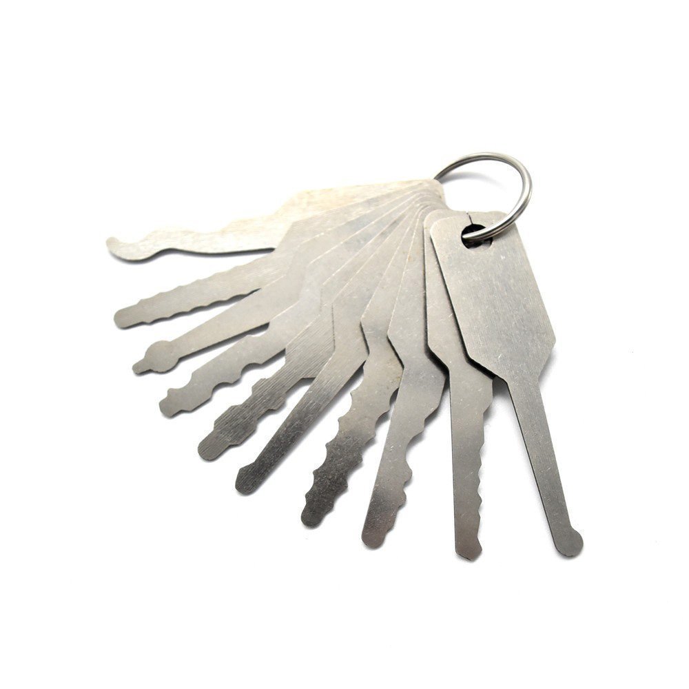 Auto Jiggler Keys 10-Piece Set for Sale