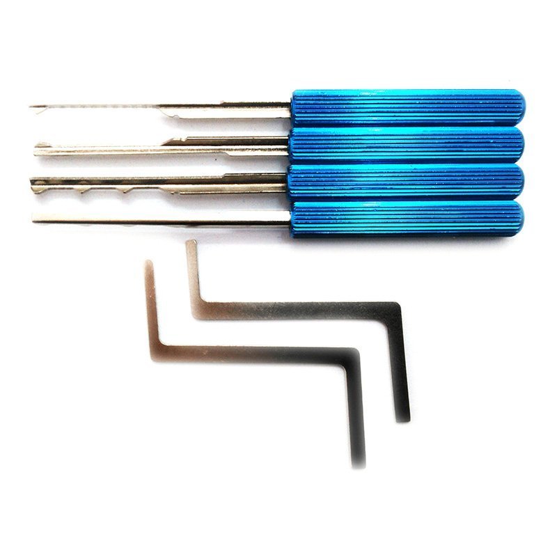 GOSO 4 Blue Dimple Picks – Precision for Single Pin Picking