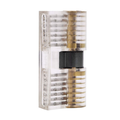 Transparent 7 Pin Dimple Practice Cylinder Lock