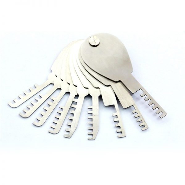 HUK Nine Piece Comb Lock Pick Set