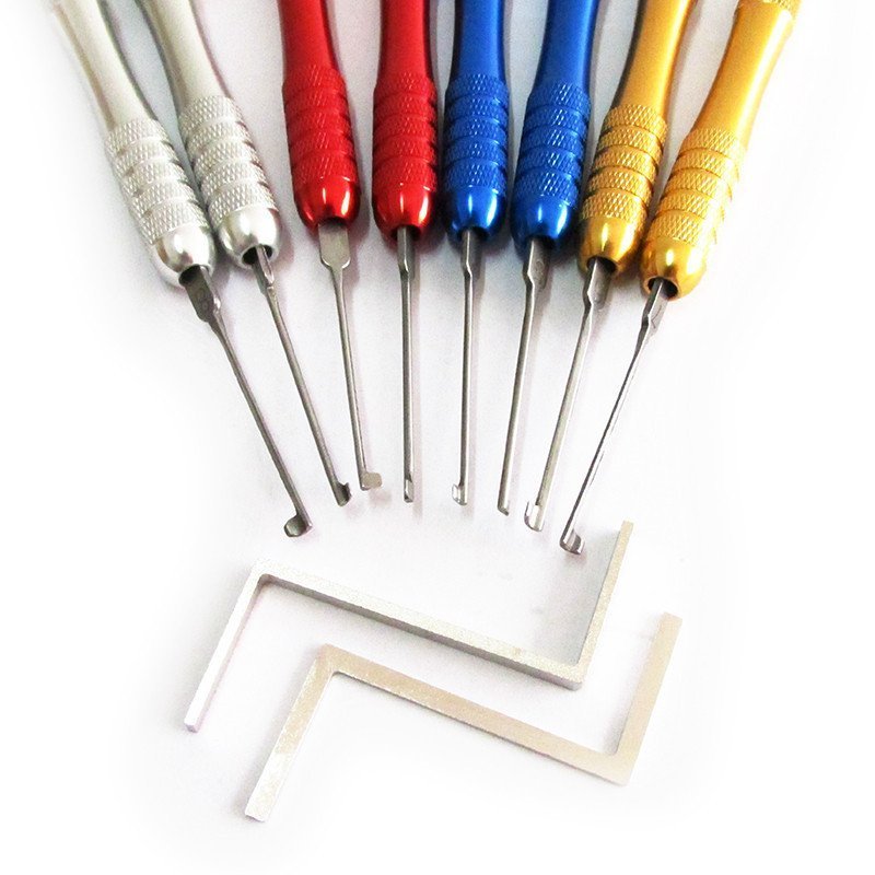 HUK 8-Piece Dimple Lock Pick Set