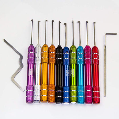 HONEST 10-Piece Dimple Lock Pick Set