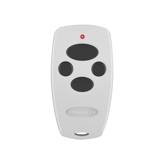 DoorHan TRANSMITTER-4 4-Channel Garage Door Opener Remote Control 433MHz Dynamic Code (White)