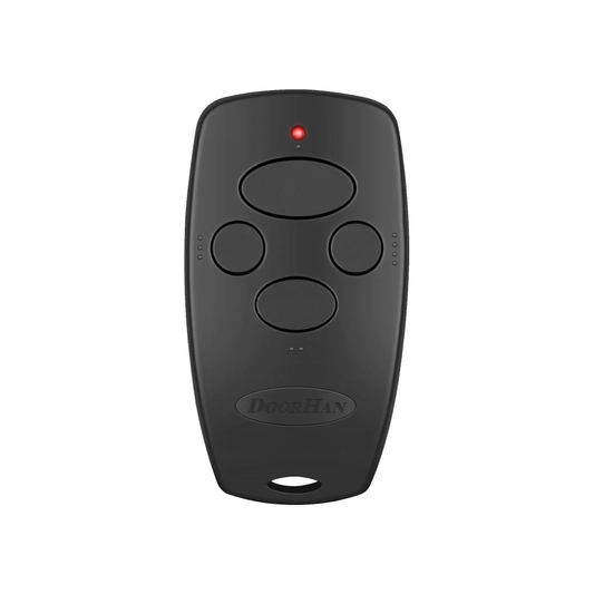 DoorHan TRANSMITTER-4 4-Channel Garage Door Opener Remote Control 433MHz Dynamic Code (Black)