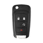 2010-2019 Chevrolet / 4-Button Flip Key SHELL for OHT01060512