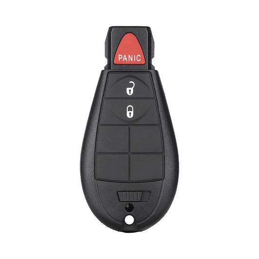 2008-2019 Chrysler Dodge Jeep VW 3-Button Fobik Key SHELL for IYZ-C01C