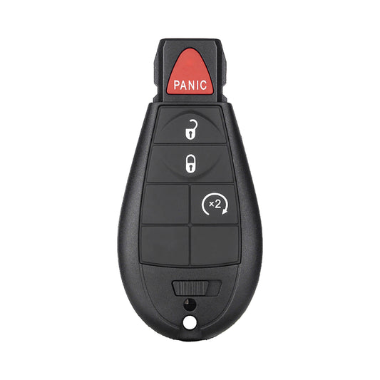 2008-2019 Chrysler Dodge Jeep VW 4-Button Fobik Key SHELL for IYZ-C01C