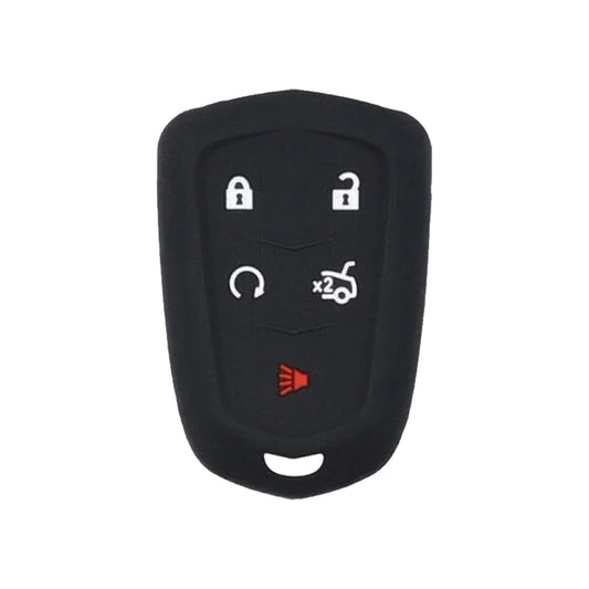 Cadillac CT6 / ATS / XTS / CTS Smart Key Silicone Cover Case 5 Button