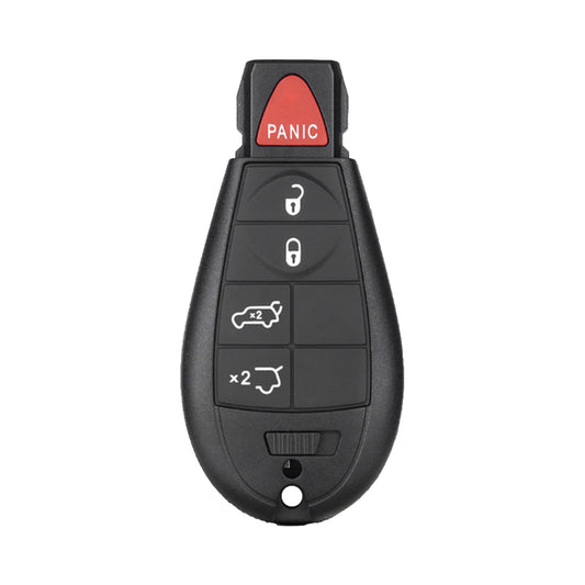 2008-2019 Chrysler Dodge Jeep VW 5-Button Fobik Key SHELL for IYZ-C01C