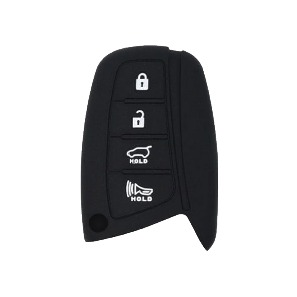 Hyundai Azera Genesis Grandeur Smart Key Silicone Cover Case 4-Button