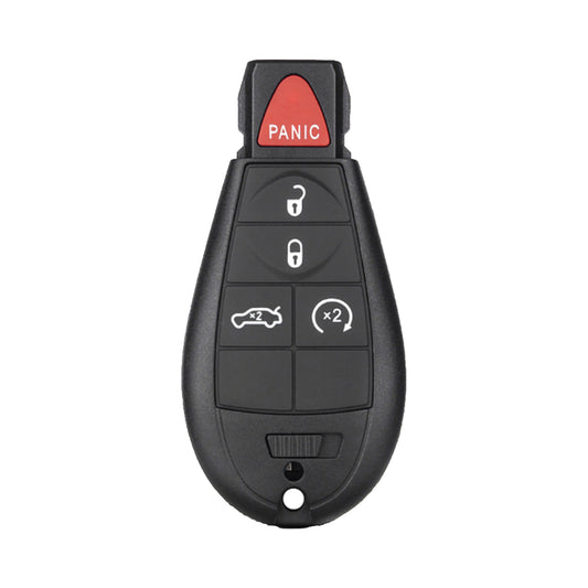 2008-2019 Chrysler Dodge Jeep VW 5-Button Fobik Key SHELL for IYZ-C01C