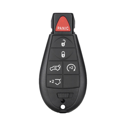 2008-2019 Chrysler Dodge Jeep VW 6-Button Fobik Key SHELL for IYZ-C01C