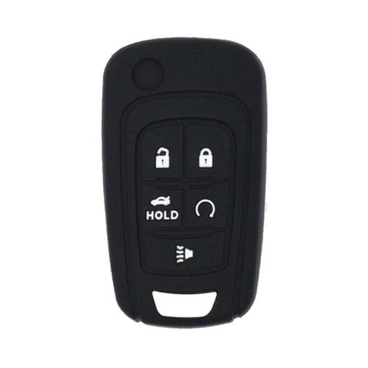 Chevrolet Cruze Camaro Malibu Flip Key Silicone Cover Case 5 Button