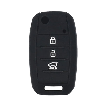 KIA Optima Rio Ceed Flip Key Silicone Cover Case 3 Button