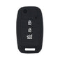 KIA Optima Rio Ceed Flip Key Silicone Cover Case 3 Button