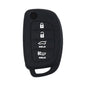 Hyundai Santa Fe Tucson Flip Key Silicone Cover Case 4 Buttons