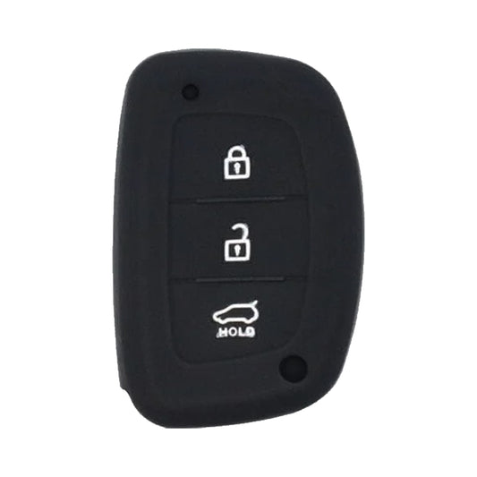 Hyundai Elantra Sonata Tucson Smart Key Silicone Cover Case 3 Button