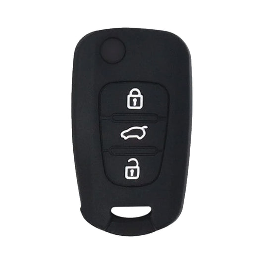 KIA Sorento Sportage Optima Flip Key Silicone Case Cover 3 Button