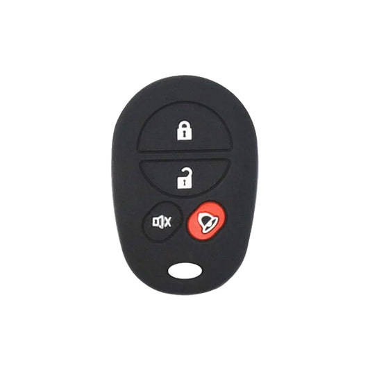 Toyota Highlander Kluger Sequoia Remote Key Silicone Cover 4 Button