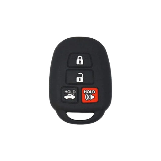 Toyota Corolla RAV4 Highlander Remote Key Silicone Cover Case 4 Button