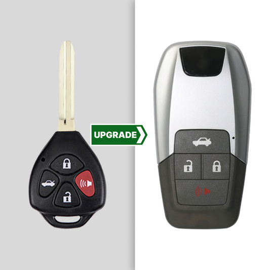 Modified Flip Key Remote Color Shell for Toyota Scion 4-Button TR47 (HYQ12BBY, GQ4-29T, MOZB41TG)