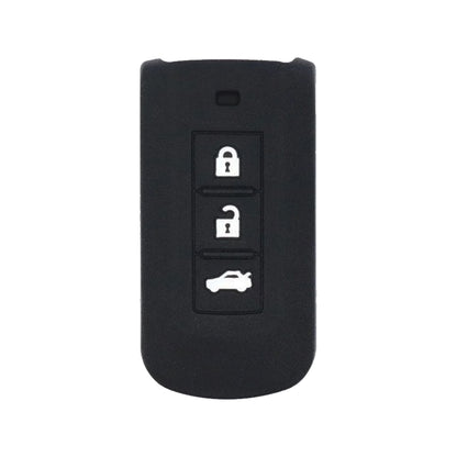 Mitsubishi Lancer Pajero Attrage Smart Key Silicone Cover Case 3 Buttons