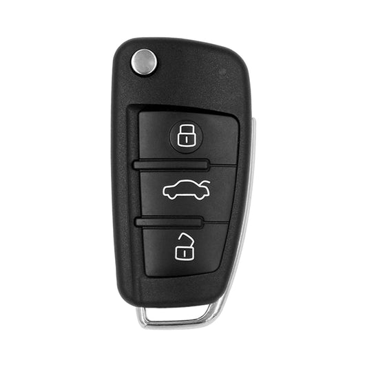 2006-2015 Audi 3-Button Flip Key Shell for IYZ-3314