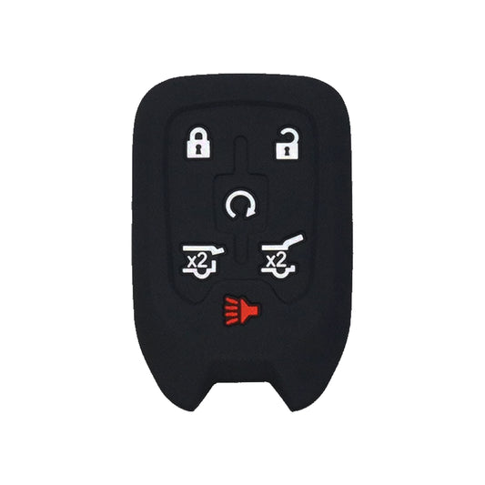 GMC Yukon Chevrolet Suburban Tahoe Smart Key Silicone Cover 6 Button