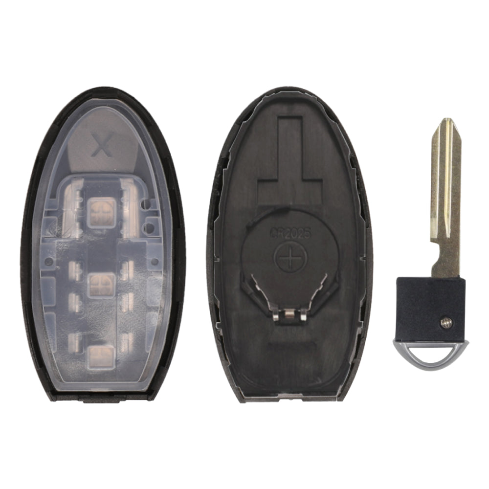 Nissan Infiniti Smart Key Shells - Battery Position ONE