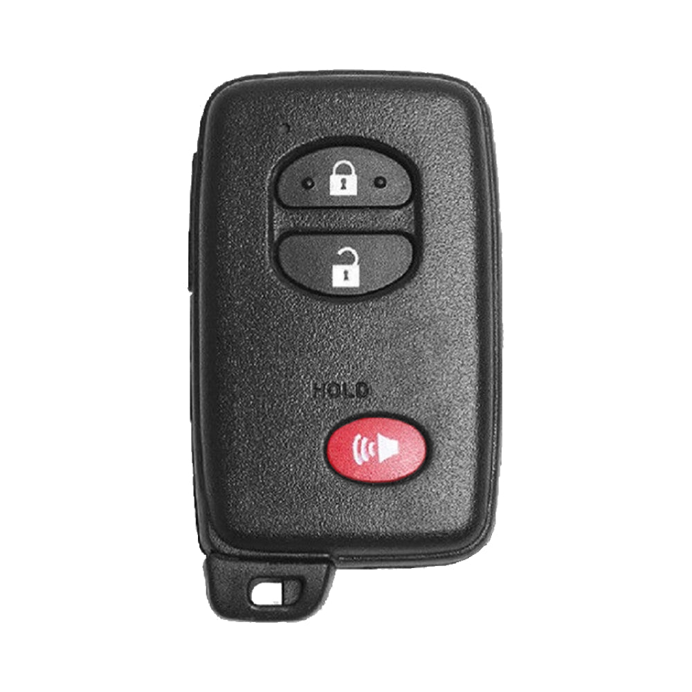 2008-2017 Toyota 3-Button Smart Key SHELL For HYQ14AAB