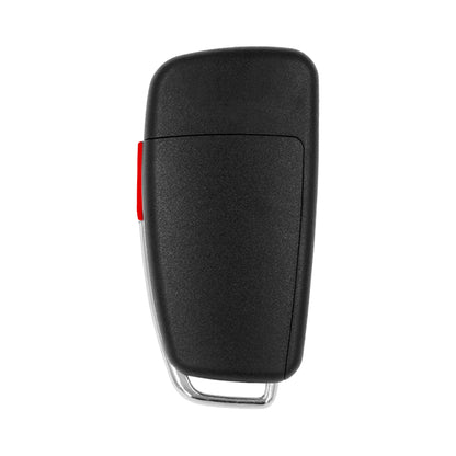 2006-2010 Audi 4-Button Flip Key Shell for NBG009272T