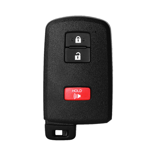 2012-2020 Toyota 3-Button Smart Key SHELL For HYQ14FBA