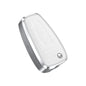 Premium Aluminum Alloy Leather Case For Ford Flip Key 3 Button