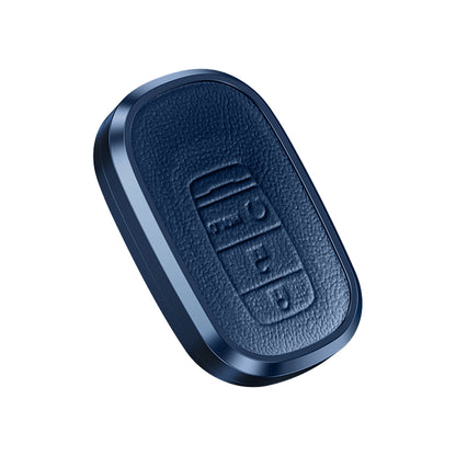 Premium Aluminum Alloy Leather Case For Honda Smart Key 3 Button