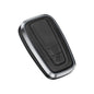 Premium Aluminum Alloy Leather Case For Toyota Smart Key 2 Button