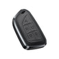 Premium Aluminum Alloy Leather Case For Cadillac Smart Key 5 Button