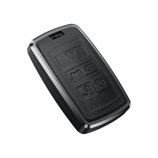 Premium Aluminum Alloy Leather Case For Range Rover Smart Key 5 Button