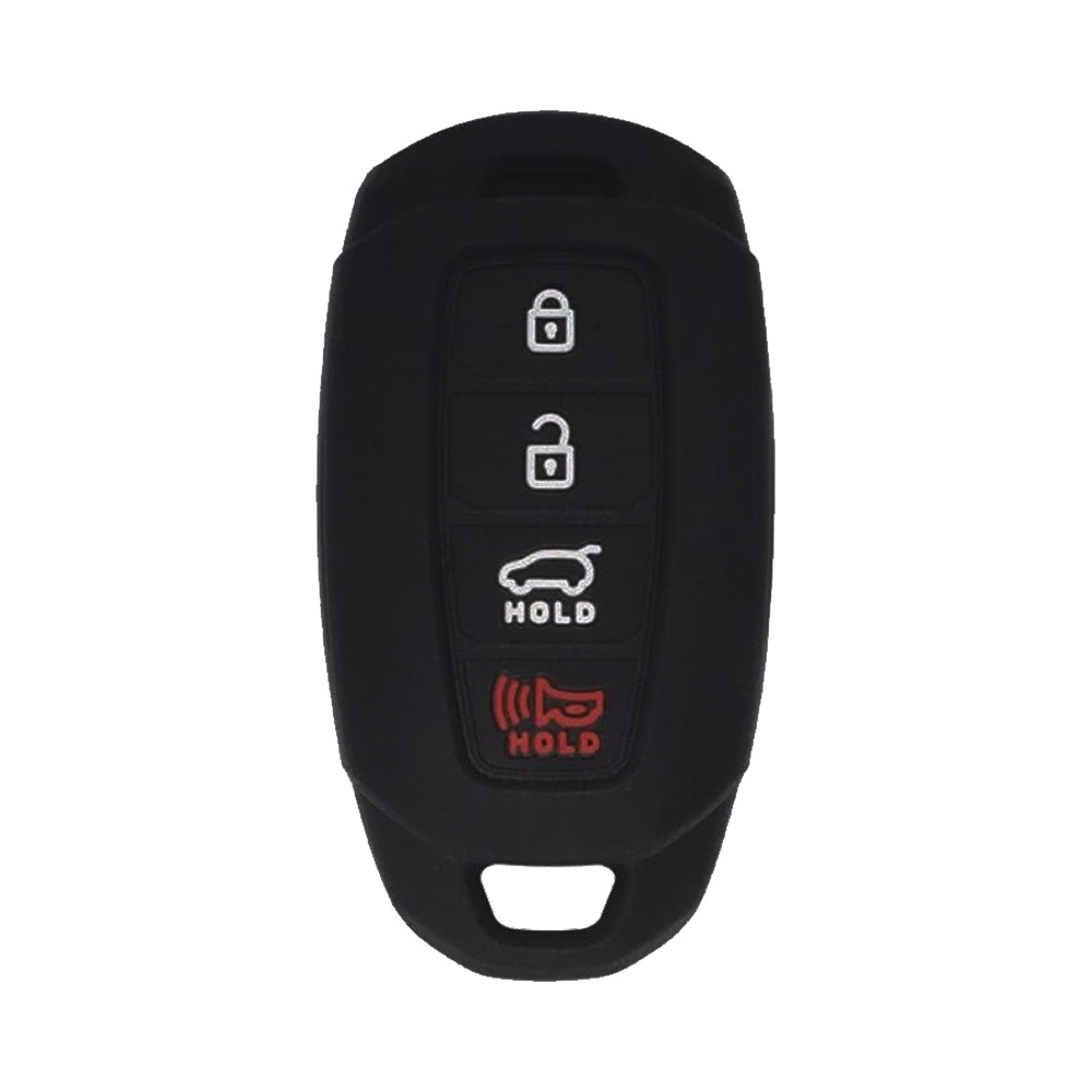 Hyundai Smart Key Silicone Cover Case 4 Button w/ Hatch