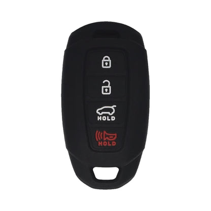 Hyundai Smart Key Silicone Cover Case 4 Button w/ Hatch