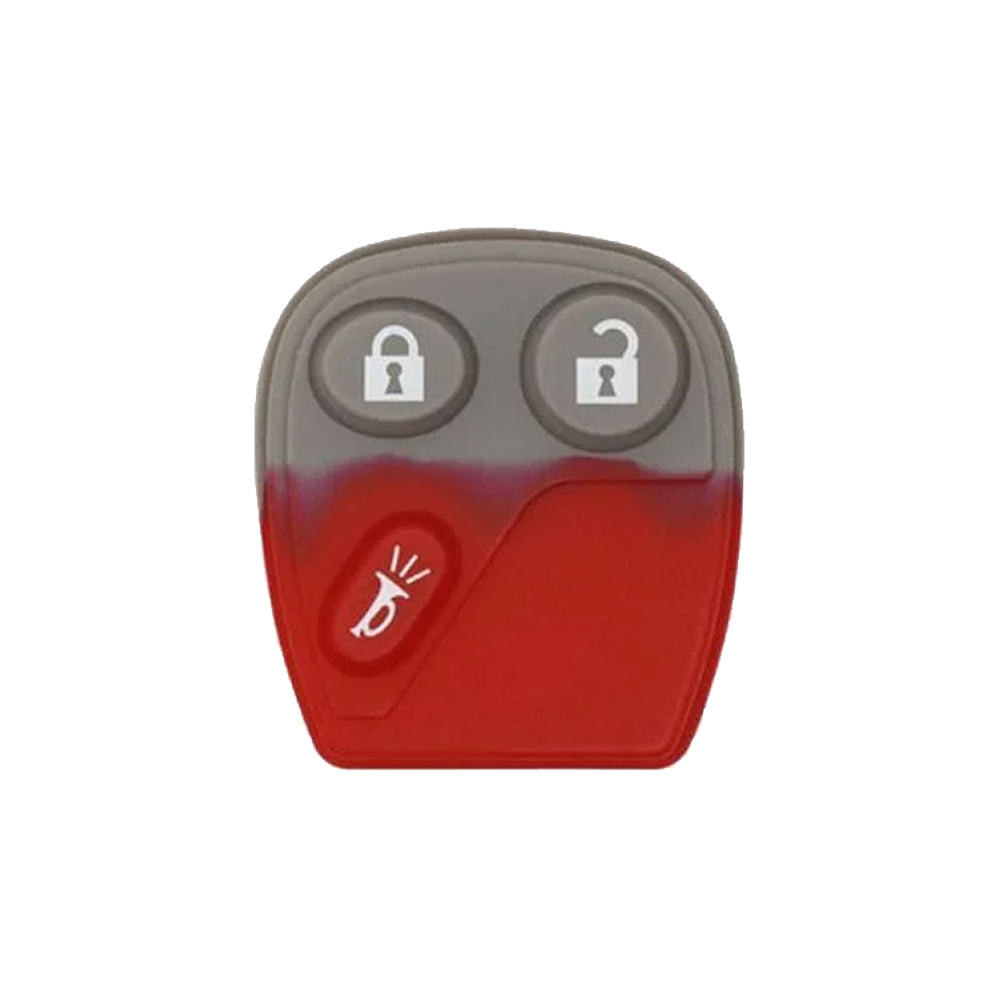 GMC Sierra Yukon Keyless Entry Remote Silicone Rubber 3 Button Pad