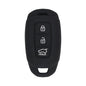 Hyundai Creta Palisade Kona Smart Key Silicone Cover Case 3 Button