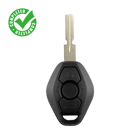 2000-2003 BMW 5/7/Z3 Series 3-Button Remote Key for FCC# LX8FZV - 315/433MHz