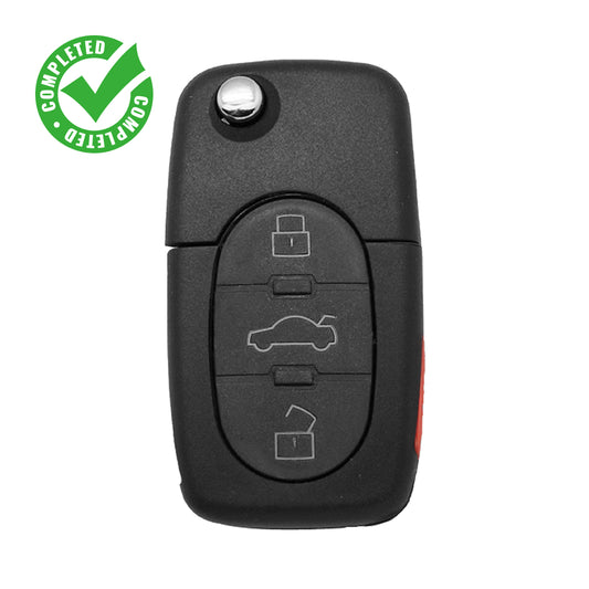 1997-2005 Audi A4/A6/A8/TT 4-Button Remote Key Fob for Part# 4D0837231E - 315MHz