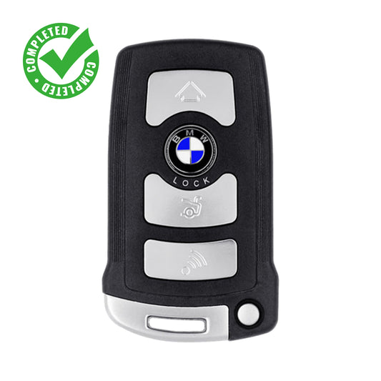 2003-2011 BMW 7 Series 4-Button Smart Key for FCC# LX8766S - 315MHz