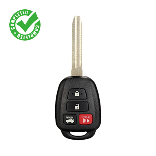 2014-2019 Toyota 4-Button Key Fob for FCC# GQ4-52T - "H" Chip - 315 MHz