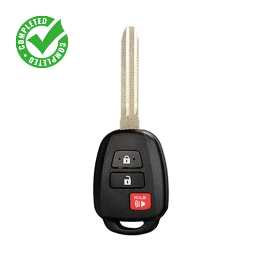 2013-2021 Toyota RAV4 / Highlander / Sequoia / Tundra / Tacoma 3-Button Key Fob for FCC# GQ4-52T - H Chip - 315 MHz