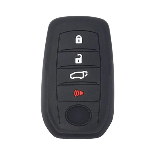 Toyota Corolla Cross Tundra Land Cruiser Smart Key Silicone Cover 4 Button